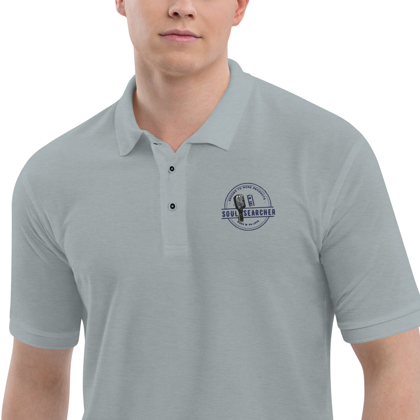 C. Webb Logo Men's Premium Polo