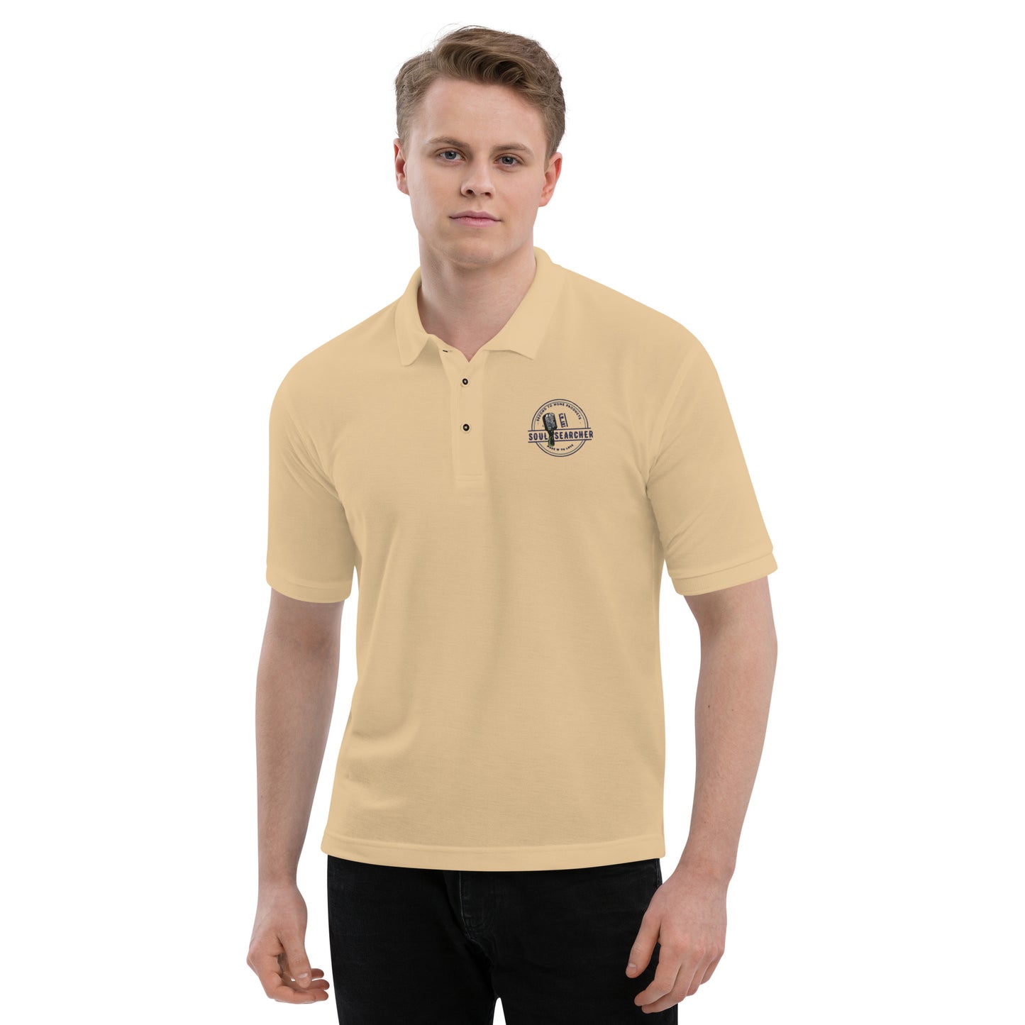 C. Webb Logo Men's Premium Polo