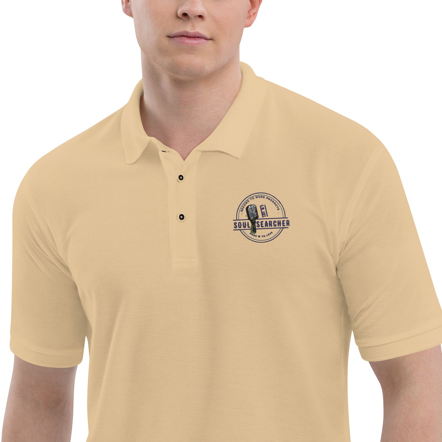 C. Webb Logo Men's Premium Polo