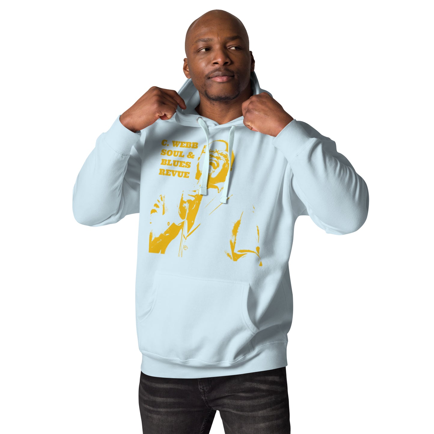 Cameron Webb Soul And Blues Revue Gold Hoodie