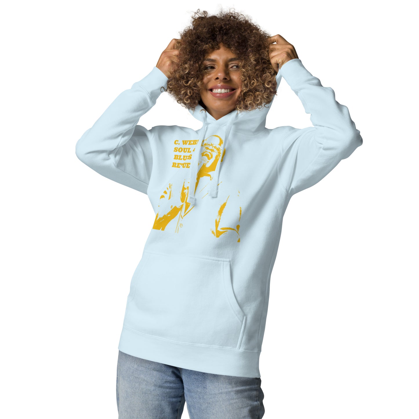 Cameron Webb Soul And Blues Revue Gold Hoodie