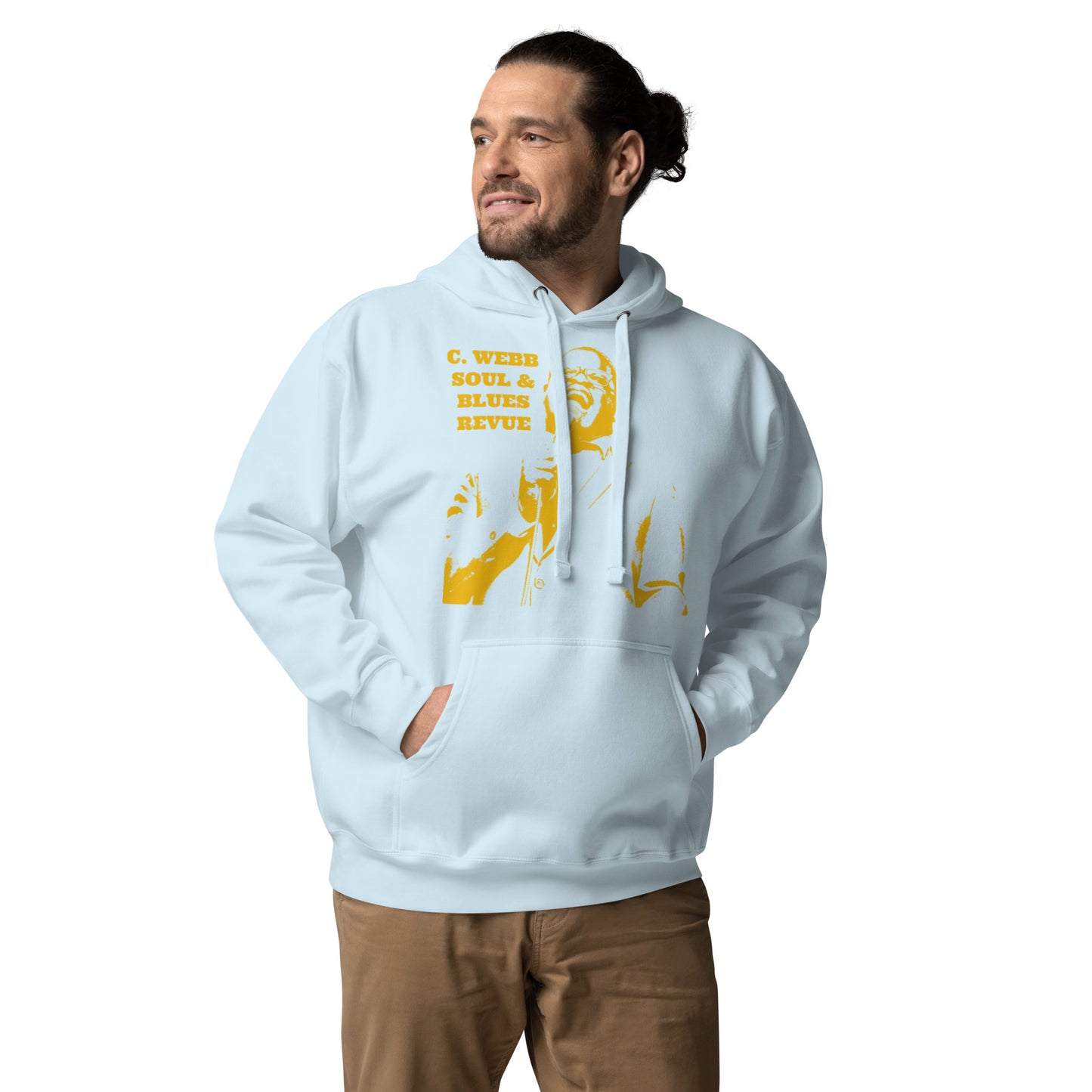 Cameron Webb Soul And Blues Revue Gold Hoodie