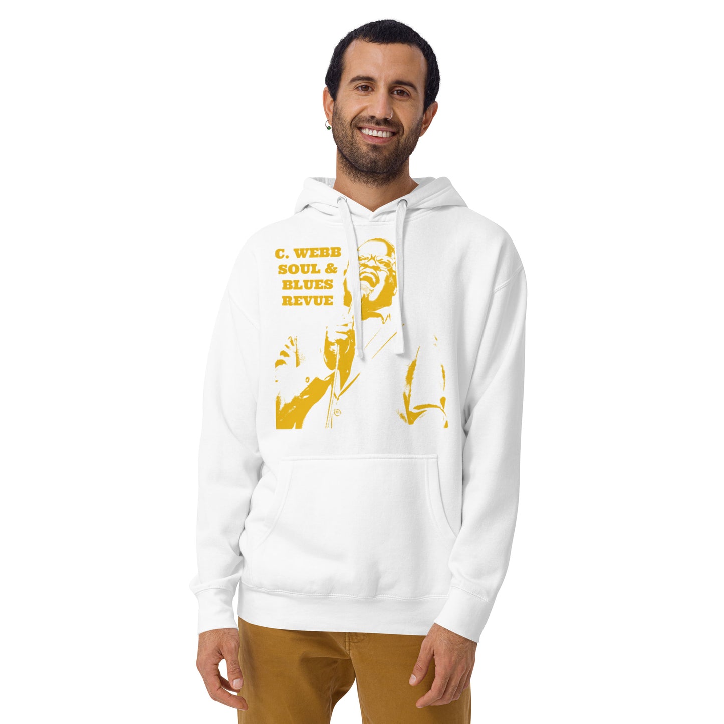 Cameron Webb Soul And Blues Revue Gold Hoodie