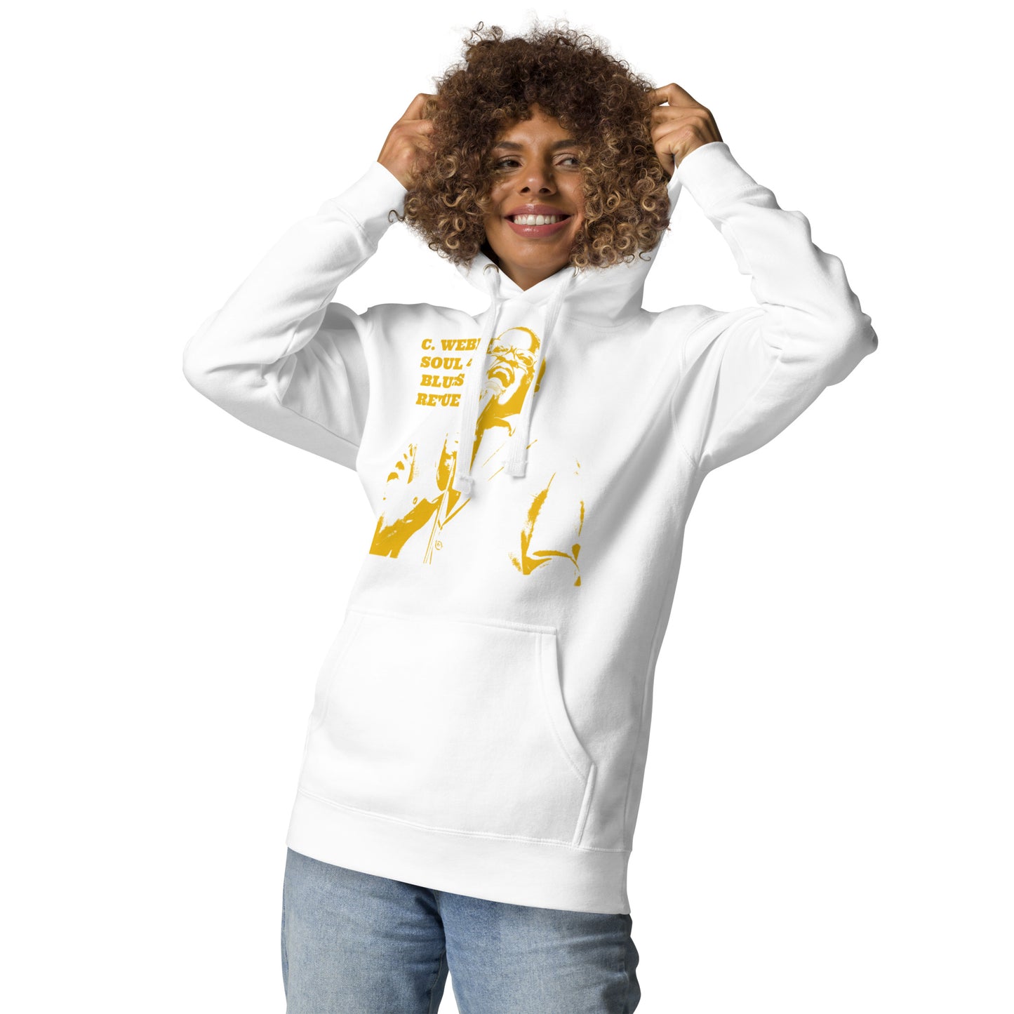 Cameron Webb Soul And Blues Revue Gold Hoodie